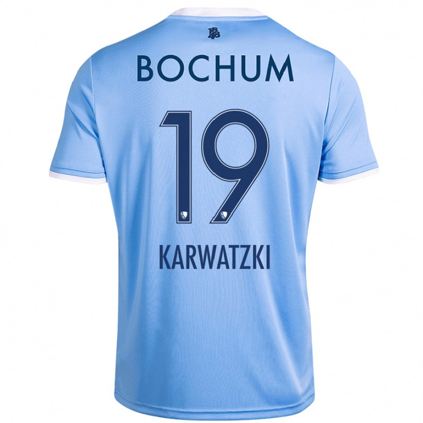 Danxen Damen Lucy Karwatzki #19 Himmelblau Auswärtstrikot Trikot 2024/25 T-Shirt Schweiz