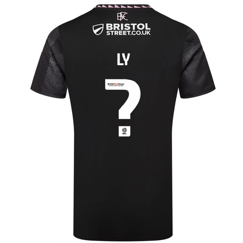 Danxen Damen Brandon Ly #0 Schwarz Auswärtstrikot Trikot 2024/25 T-Shirt Schweiz
