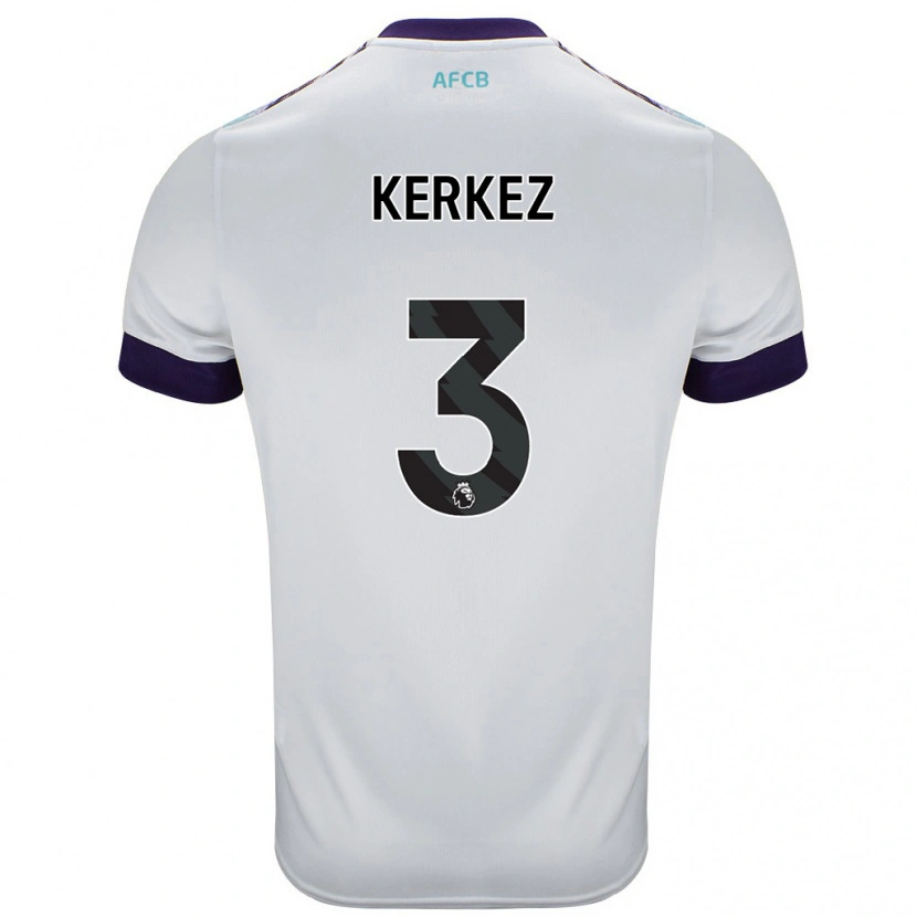 Danxen Damen Milos Kerkez #3 Weiß Grün Lila Auswärtstrikot Trikot 2024/25 T-Shirt Schweiz