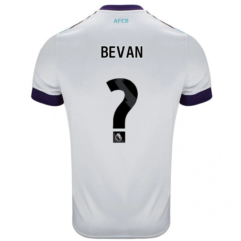 Danxen Damen Owen Bevan #0 Weiß Grün Lila Auswärtstrikot Trikot 2024/25 T-Shirt Schweiz