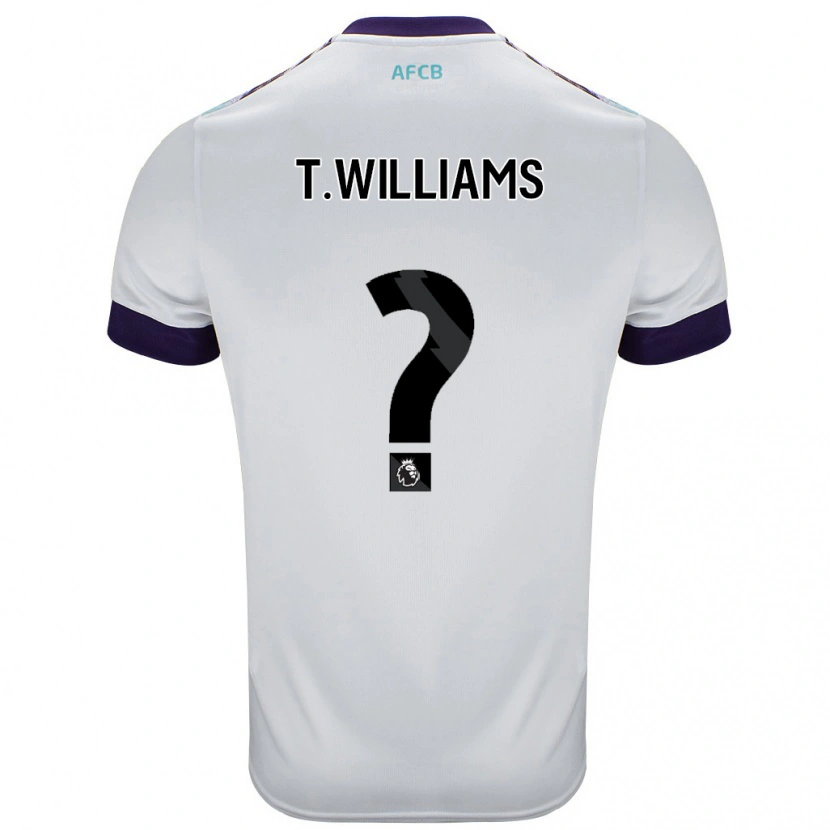 Danxen Damen Toure Williams #0 Weiß Grün Lila Auswärtstrikot Trikot 2024/25 T-Shirt Schweiz