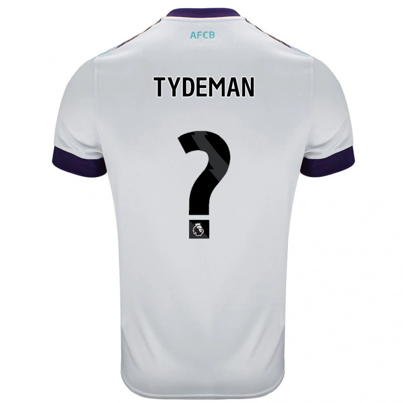 Danxen Damen Kian Tydeman #0 Weiß Grün Lila Auswärtstrikot Trikot 2024/25 T-Shirt Schweiz