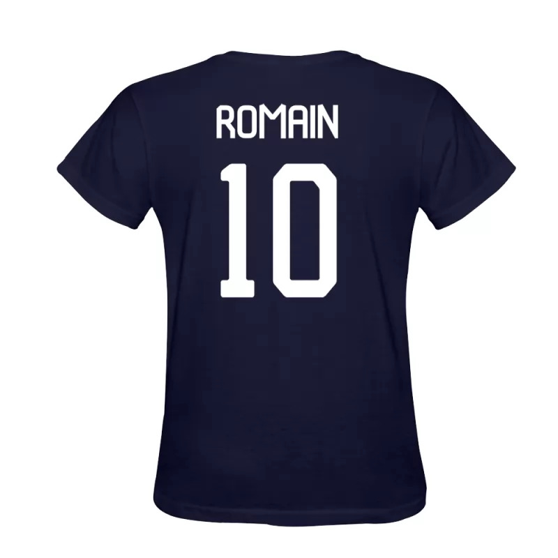 Herren Romain Philippoteaux #10 Dunkelblau T-shirt Design Trikot Hemd Schweiz