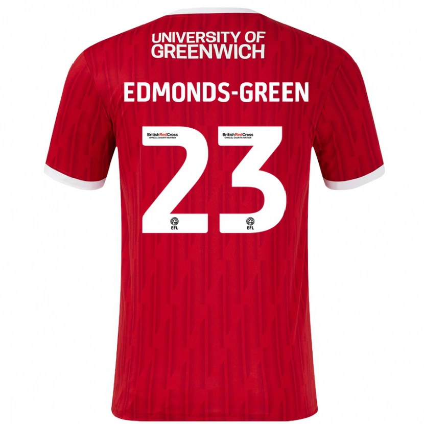 Danxen Kinder Rarmani Edmonds-Green #23 Rot Weiß Heimtrikot Trikot 2024/25 T-Shirt Schweiz