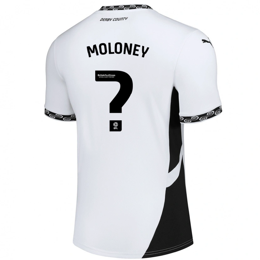 Danxen Kinder Riley Moloney #0 Weiß Schwarz Heimtrikot Trikot 2024/25 T-Shirt Schweiz