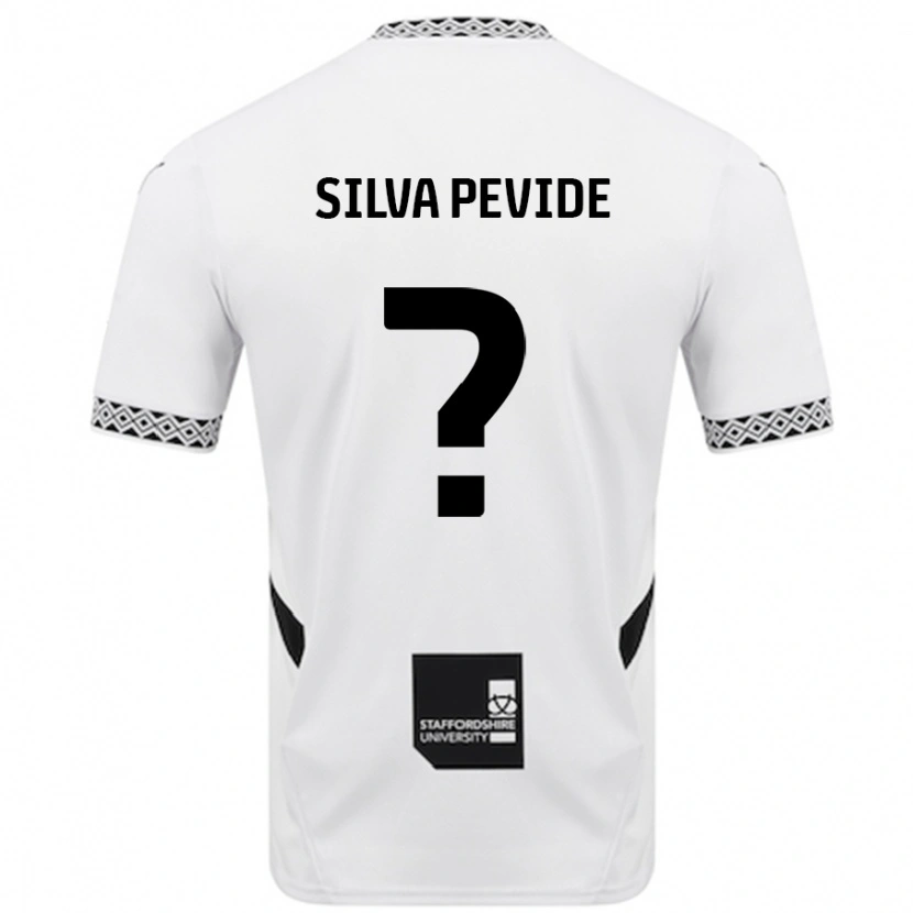 Danxen Kinder Joao Silva Pevide #0 Weiß Heimtrikot Trikot 2024/25 T-Shirt Schweiz