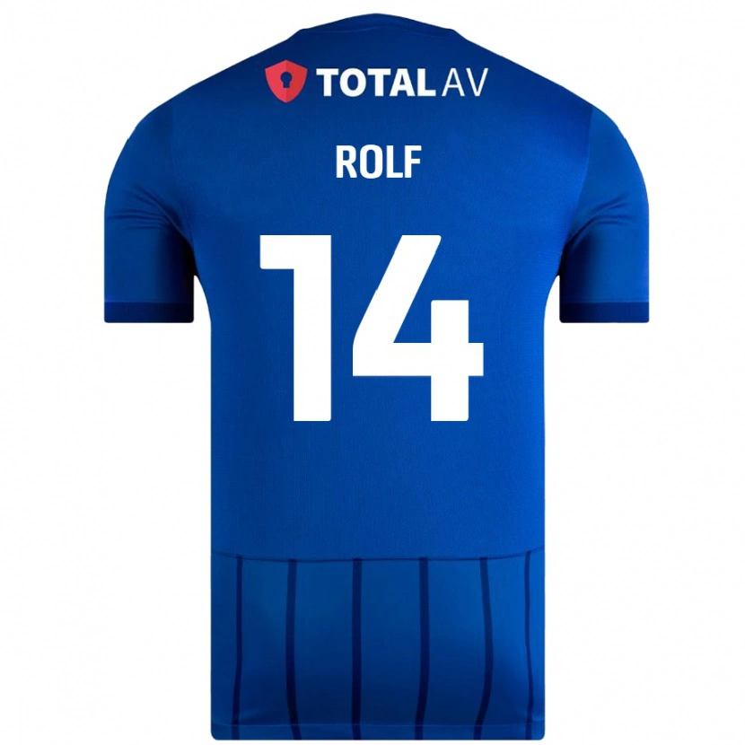 Danxen Kinder Annie Rolf #14 Blau Heimtrikot Trikot 2024/25 T-Shirt Schweiz