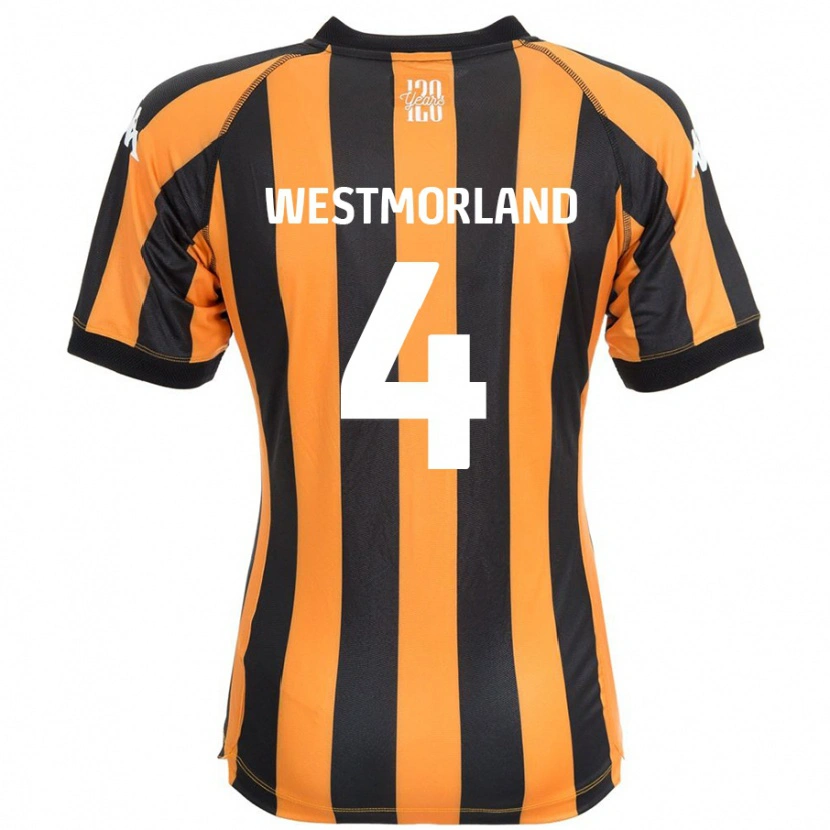 Danxen Kinder Emma Westmorland #4 Schwarz Bernstein Heimtrikot Trikot 2024/25 T-Shirt Schweiz