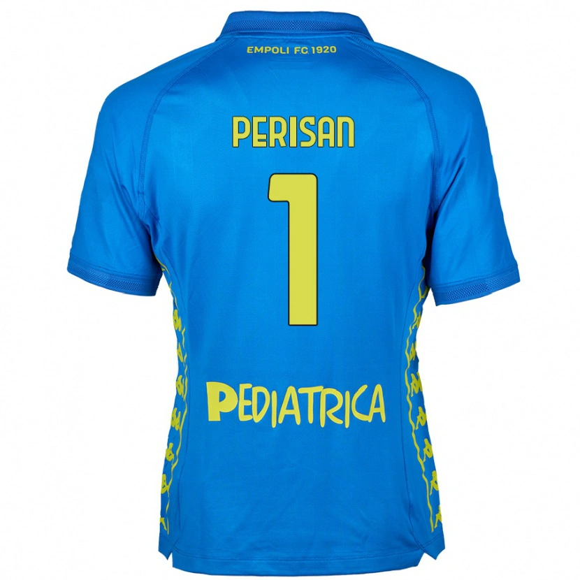 Danxen Kinder Samuele Perisan #1 Blau Heimtrikot Trikot 2024/25 T-Shirt Schweiz
