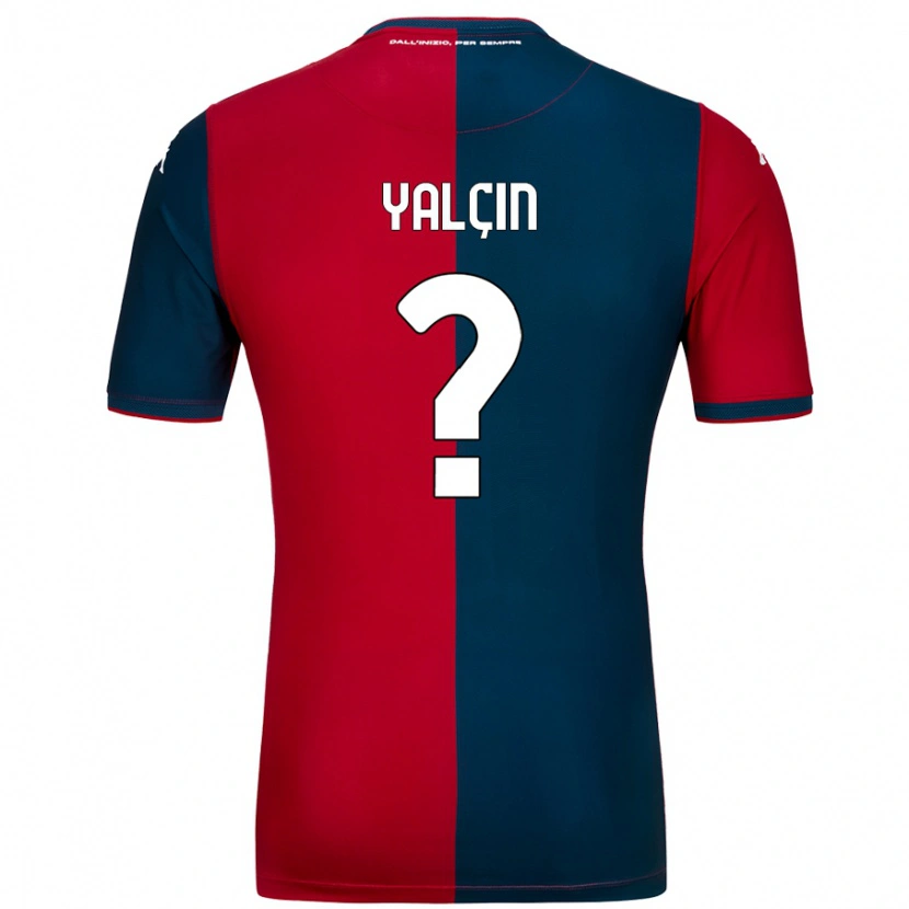 Danxen Kinder Güven Yalçın #0 Rot Dunkelblau Heimtrikot Trikot 2024/25 T-Shirt Schweiz