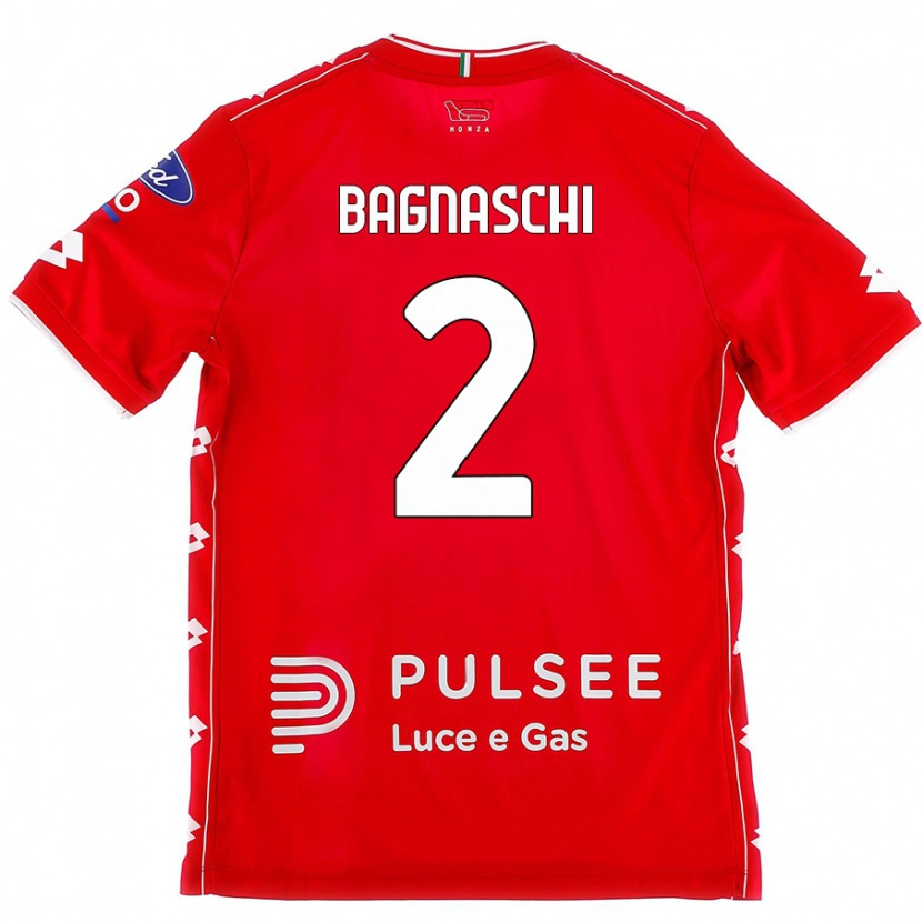 Danxen Kinder Alessandro Bagnaschi #2 Rot Weiß Heimtrikot Trikot 2024/25 T-Shirt Schweiz