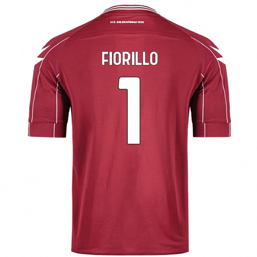 Danxen Kinder Vincenzo Fiorillo #1 Burgundrot Heimtrikot Trikot 2024/25 T-Shirt Schweiz