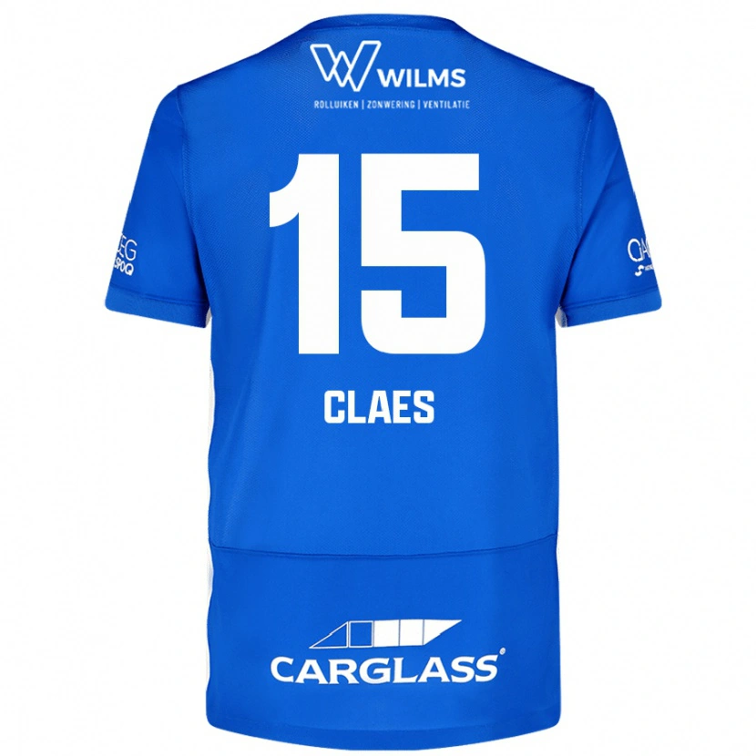 Danxen Kinder Thomas Claes #15 Blau Heimtrikot Trikot 2024/25 T-Shirt Schweiz