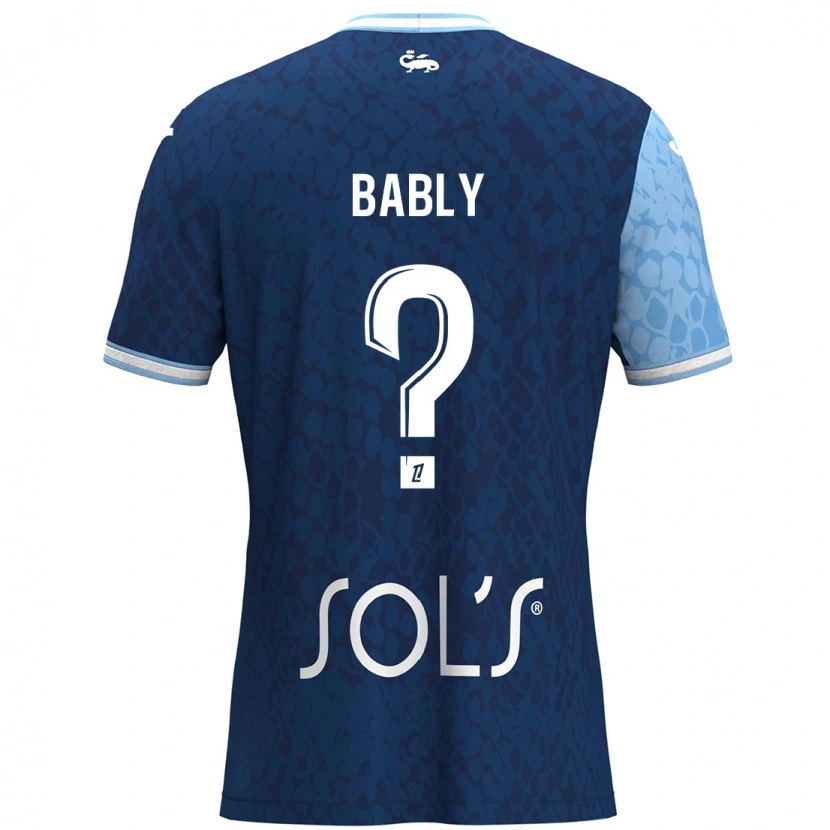 Danxen Kinder Emmanuel Bably #0 Himmelblau Dunkelblau Heimtrikot Trikot 2024/25 T-Shirt Schweiz
