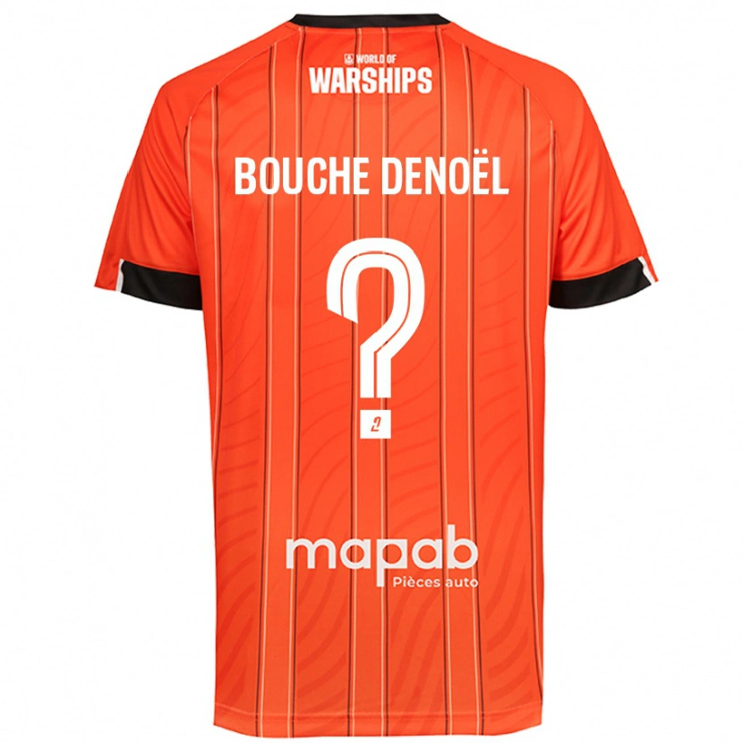 Danxen Kinder Max Bouche Denoël #0 Orange Heimtrikot Trikot 2024/25 T-Shirt Schweiz