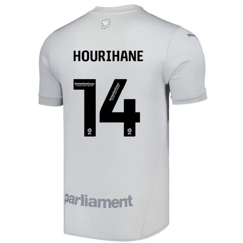 Danxen Kinder Conor Hourihane #14 Silbergrau Auswärtstrikot Trikot 2024/25 T-Shirt Schweiz