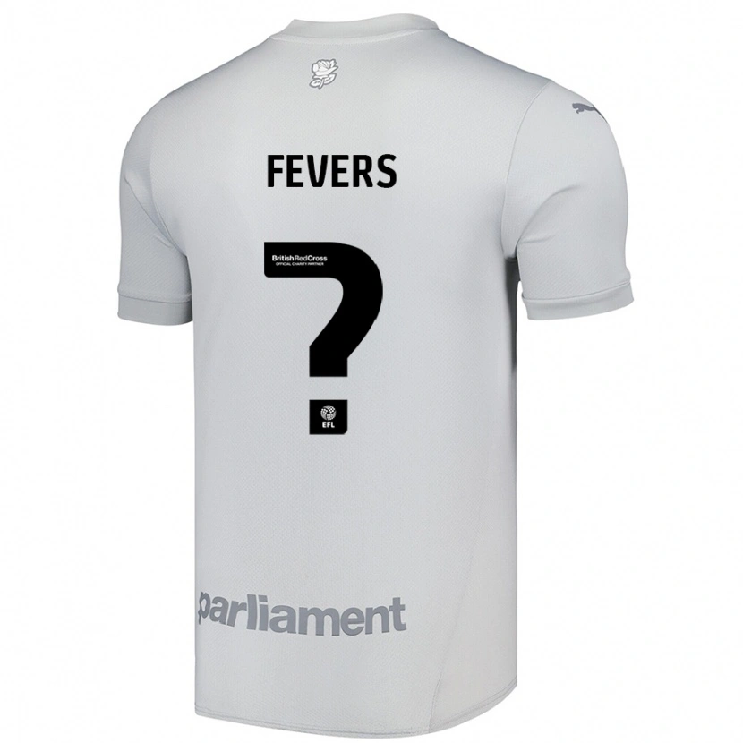 Danxen Kinder Becky Fevers #0 Silbergrau Auswärtstrikot Trikot 2024/25 T-Shirt Schweiz