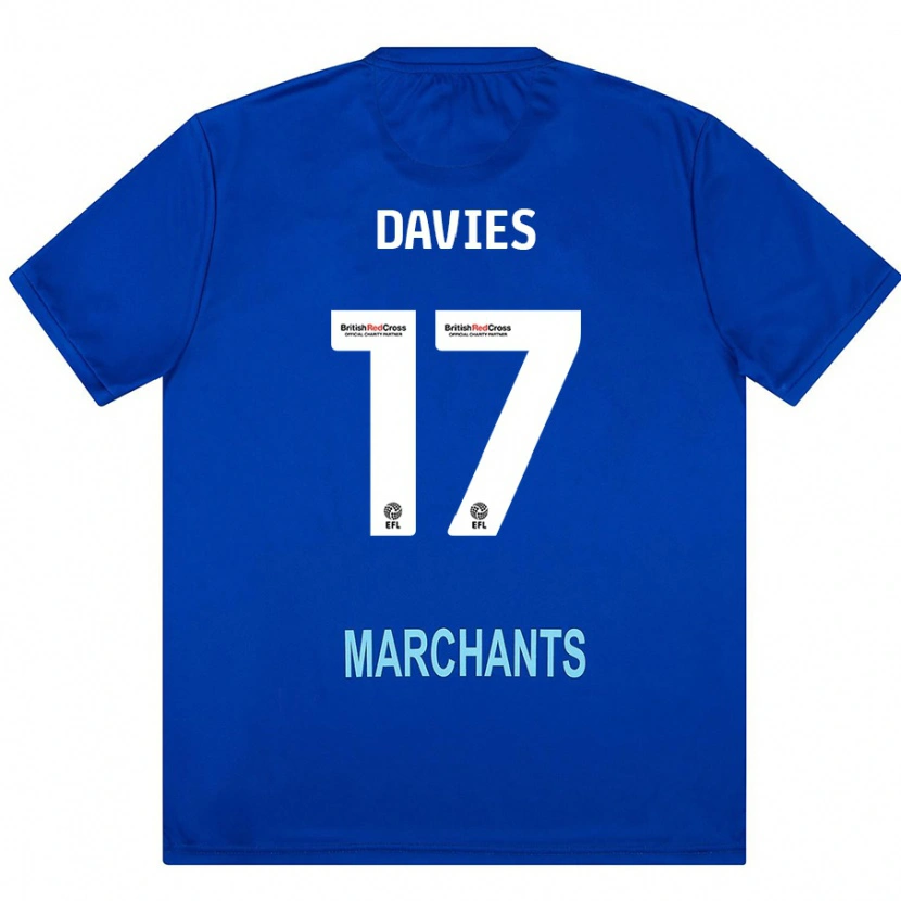 Danxen Kinder Annabel Davies #17 Grün Auswärtstrikot Trikot 2024/25 T-Shirt Schweiz