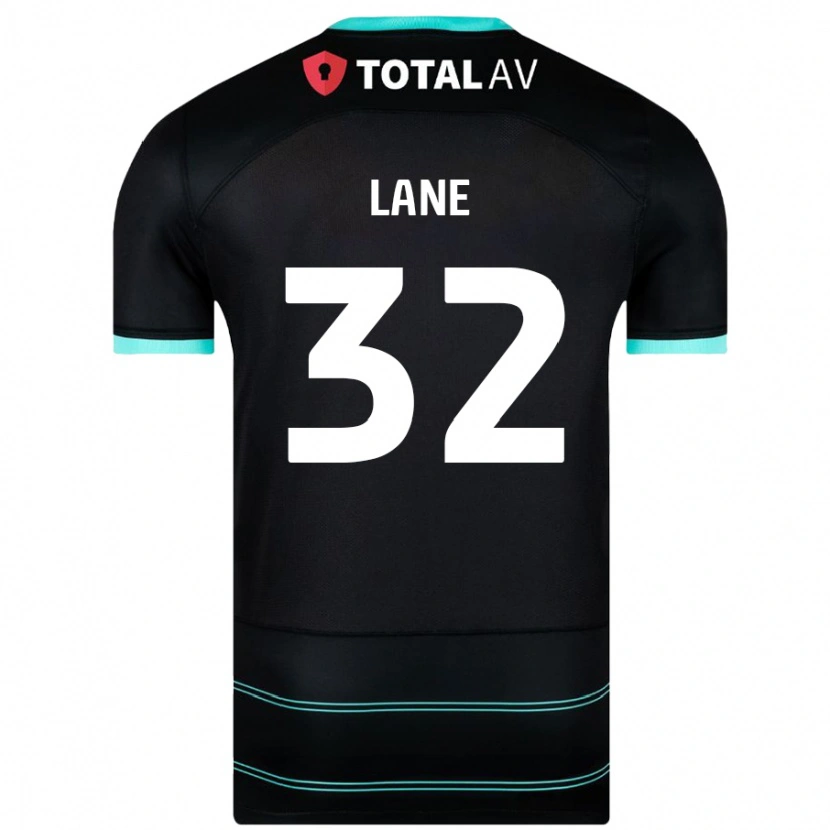 Danxen Kinder Paddy Lane #32 Schwarz Auswärtstrikot Trikot 2024/25 T-Shirt Schweiz