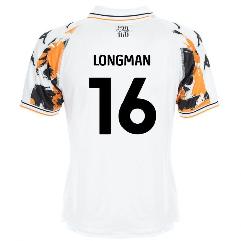 Danxen Kinder Ryan Longman #16 Weiß Auswärtstrikot Trikot 2024/25 T-Shirt Schweiz