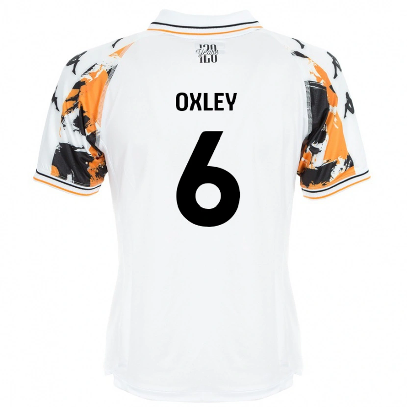 Danxen Kinder Tilly Oxley #6 Weiß Auswärtstrikot Trikot 2024/25 T-Shirt Schweiz