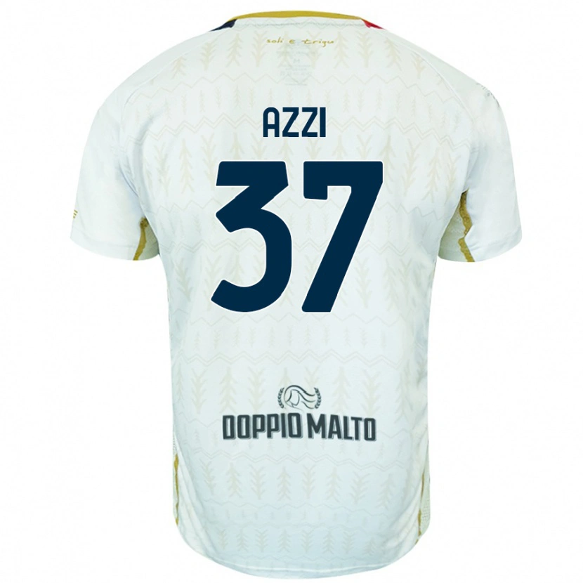 Danxen Kinder Paulo Azzi #37 Weiß Auswärtstrikot Trikot 2024/25 T-Shirt Schweiz