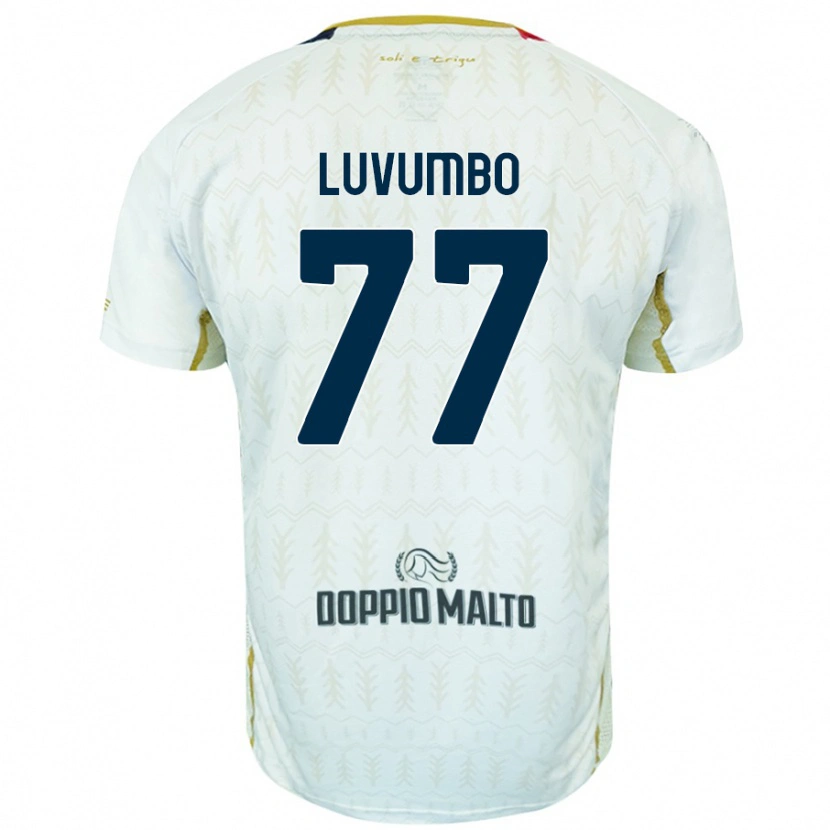 Danxen Kinder Zito Luvumbo #77 Weiß Auswärtstrikot Trikot 2024/25 T-Shirt Schweiz