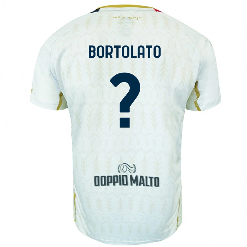 Danxen Kinder Filippo Bortolato #0 Weiß Auswärtstrikot Trikot 2024/25 T-Shirt Schweiz