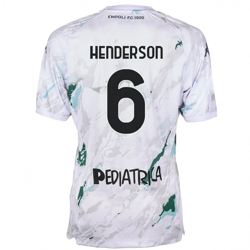 Danxen Kinder Liam Henderson #6 Grau Auswärtstrikot Trikot 2024/25 T-Shirt Schweiz