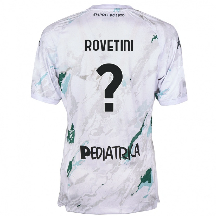 Danxen Kinder Alessandro Rovetini #0 Grau Auswärtstrikot Trikot 2024/25 T-Shirt Schweiz