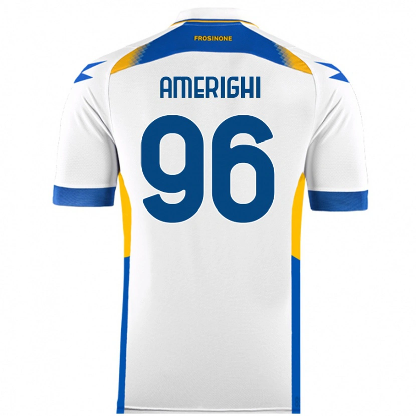 Danxen Kinder Igor Amerighi #96 Weiß Auswärtstrikot Trikot 2024/25 T-Shirt Schweiz