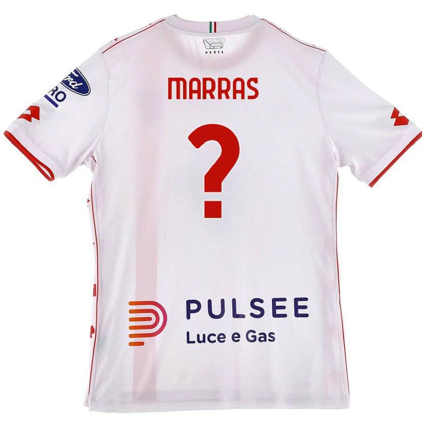 Danxen Kinder Tommaso Marras #0 Weiß Rot Auswärtstrikot Trikot 2024/25 T-Shirt Schweiz