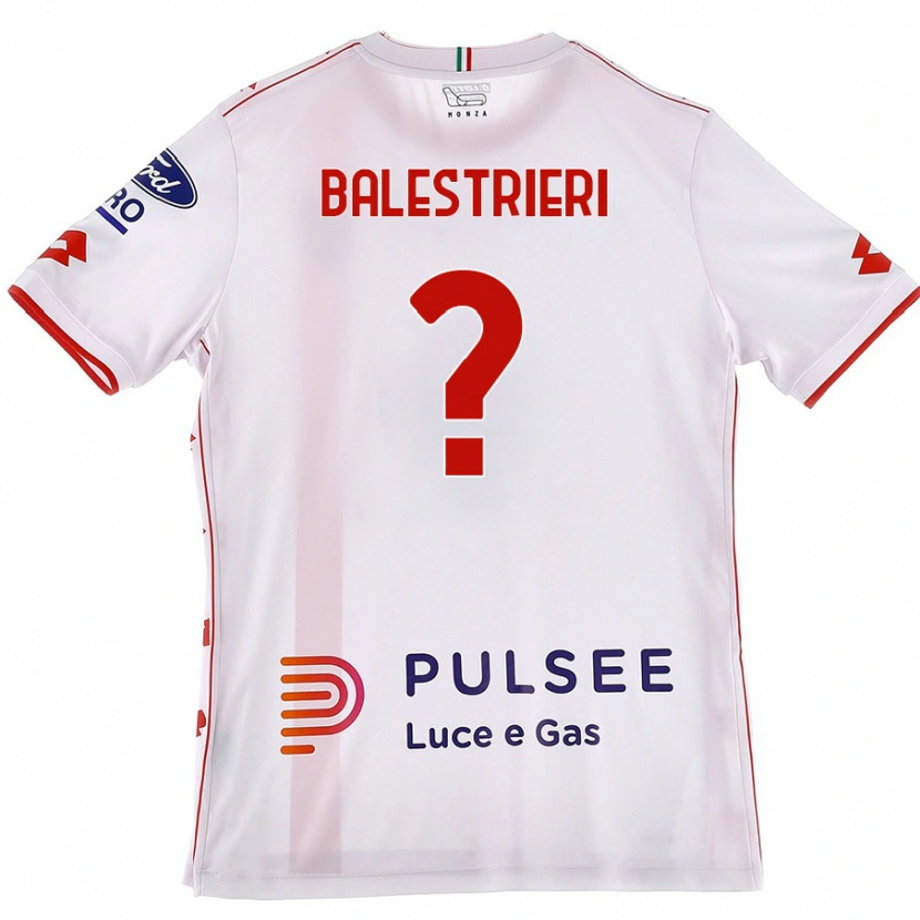 Danxen Kinder Alessandro Balestrieri #0 Weiß Rot Auswärtstrikot Trikot 2024/25 T-Shirt Schweiz