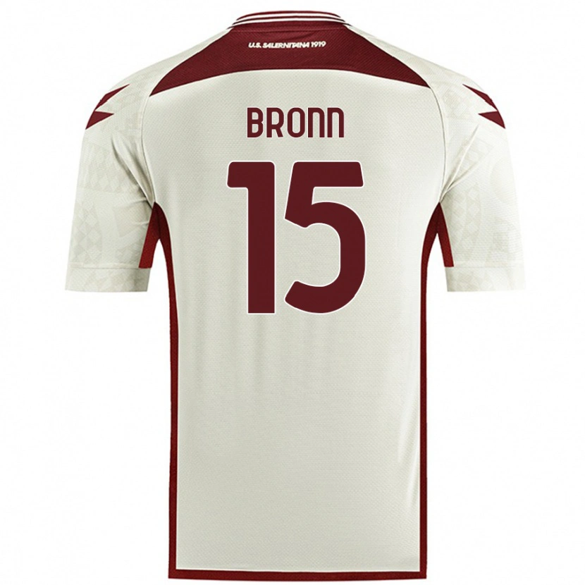 Danxen Kinder Dylan Bronn #15 Cremefarben Auswärtstrikot Trikot 2024/25 T-Shirt Schweiz