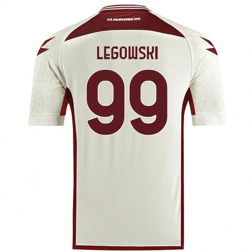 Danxen Kinder Mateusz Legowski #99 Cremefarben Auswärtstrikot Trikot 2024/25 T-Shirt Schweiz