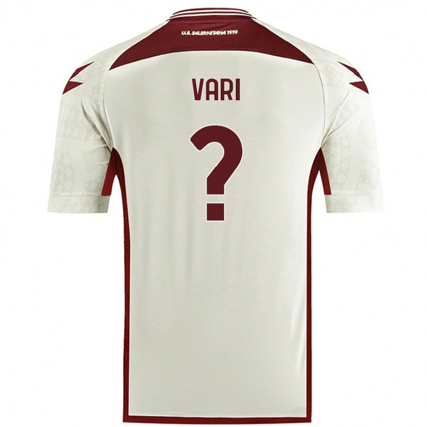 Danxen Kinder Filippo Vari #0 Cremefarben Auswärtstrikot Trikot 2024/25 T-Shirt Schweiz