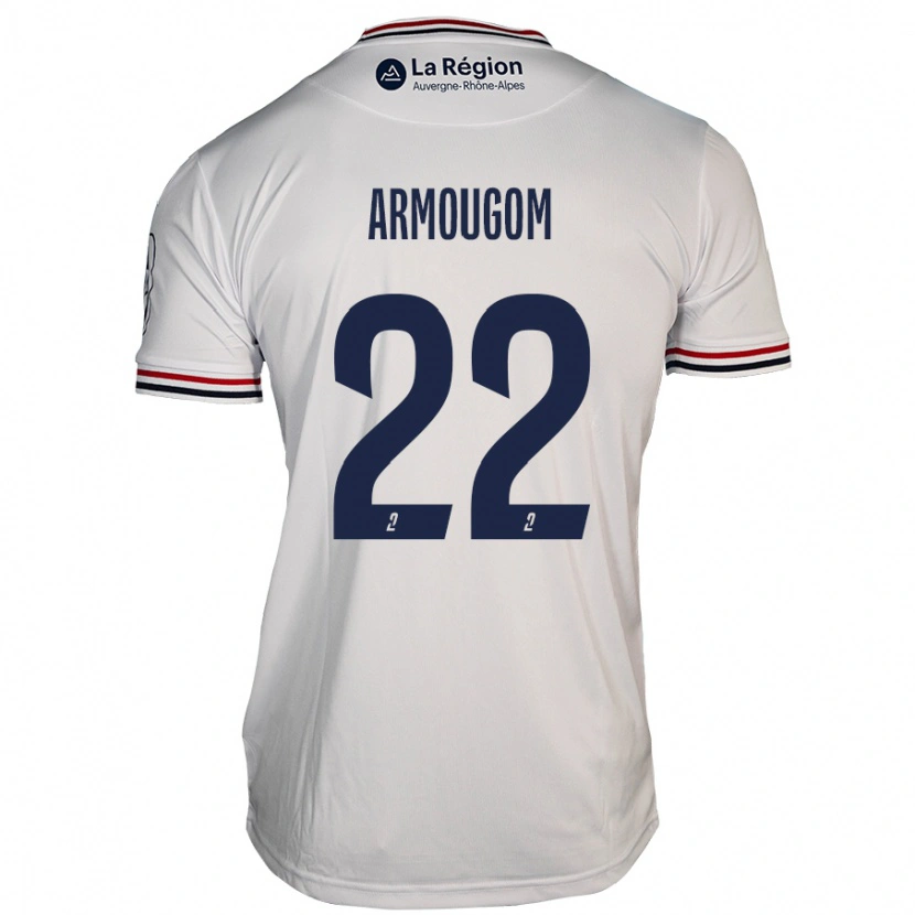 Danxen Kinder Yoël Armougom #22 Weiß Auswärtstrikot Trikot 2024/25 T-Shirt Schweiz