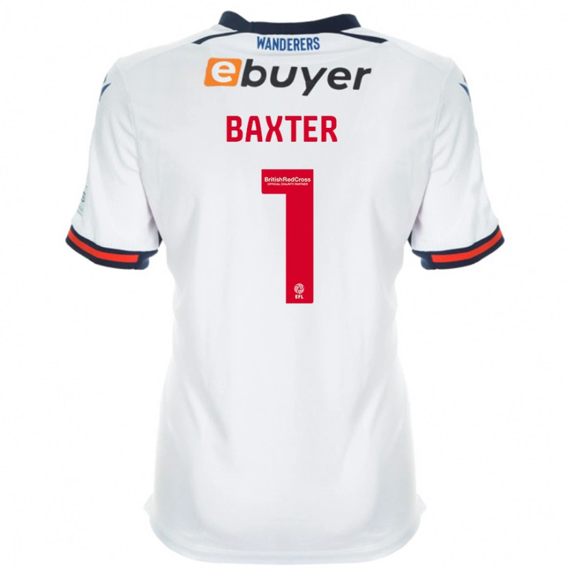 Danxen Herren Nathan Baxter #1 Weiß Heimtrikot Trikot 2024/25 T-Shirt Schweiz