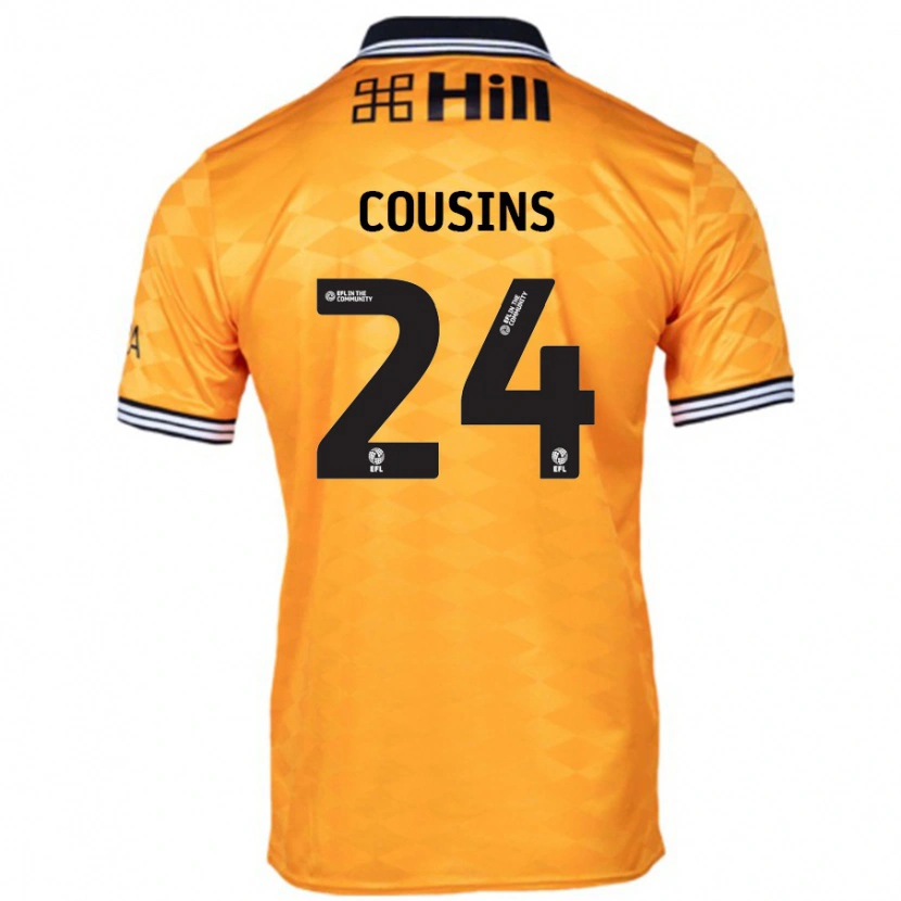 Danxen Herren Jordan Cousins #24 Orange Heimtrikot Trikot 2024/25 T-Shirt Schweiz