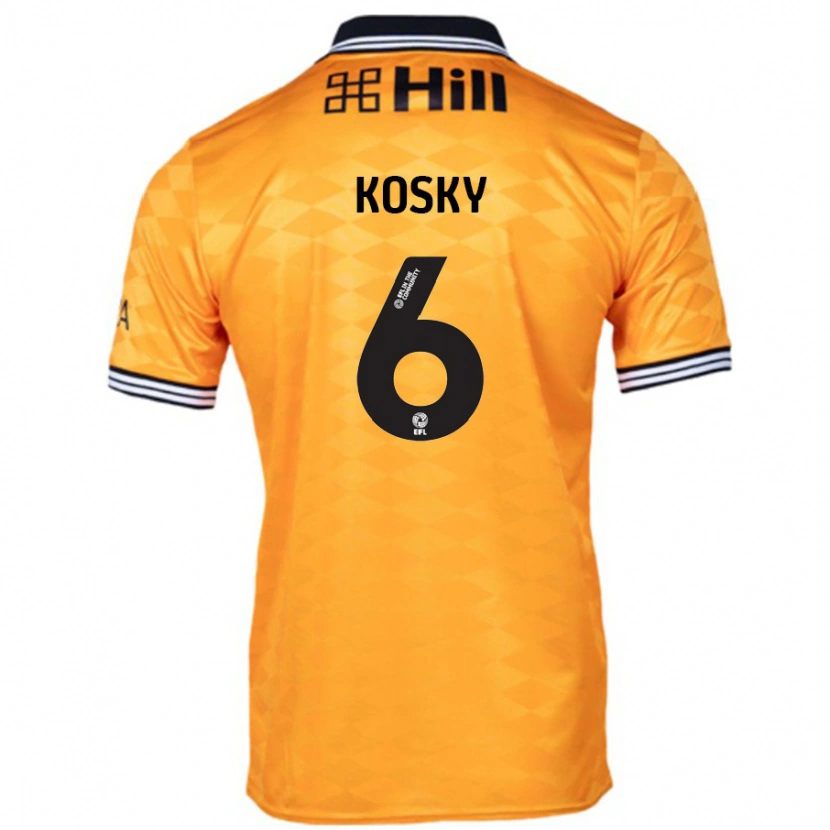 Danxen Herren Rachel Kosky #6 Orange Heimtrikot Trikot 2024/25 T-Shirt Schweiz