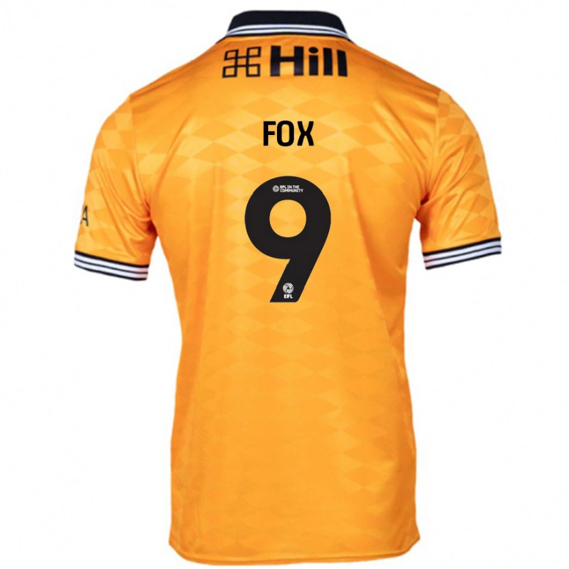 Danxen Herren Ruth Fox #9 Orange Heimtrikot Trikot 2024/25 T-Shirt Schweiz