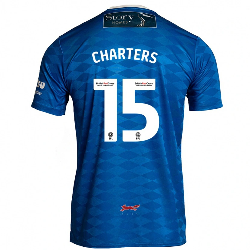 Danxen Herren Taylor Charters #15 Blau Heimtrikot Trikot 2024/25 T-Shirt Schweiz