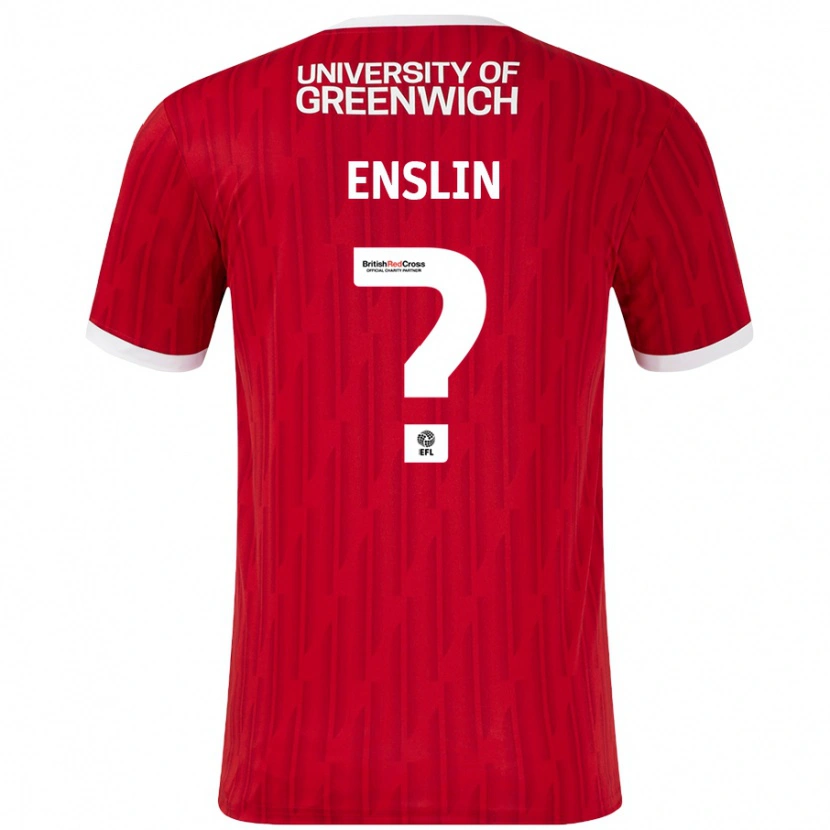 Danxen Herren Kai Enslin #0 Rot Weiß Heimtrikot Trikot 2024/25 T-Shirt Schweiz