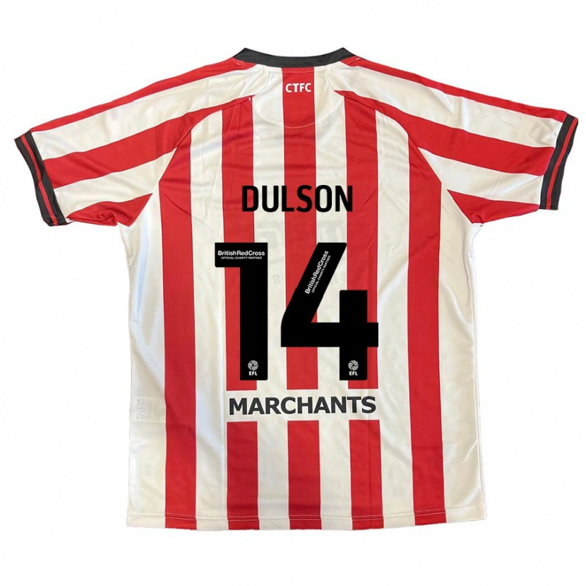 Danxen Herren Liam Dulson #14 Rot Weiß Heimtrikot Trikot 2024/25 T-Shirt Schweiz