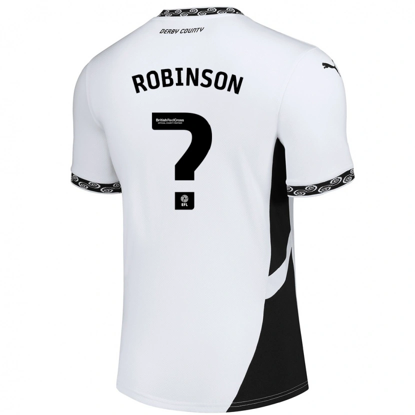 Danxen Herren Keilen Robinson #0 Weiß Schwarz Heimtrikot Trikot 2024/25 T-Shirt Schweiz