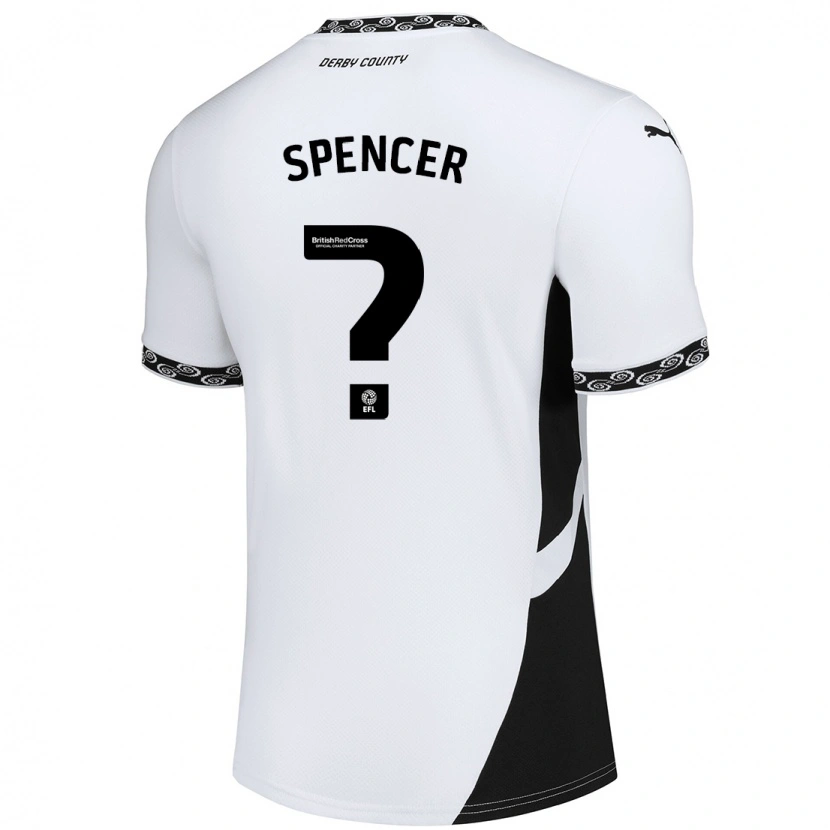 Danxen Herren Morten Spencer #0 Weiß Schwarz Heimtrikot Trikot 2024/25 T-Shirt Schweiz