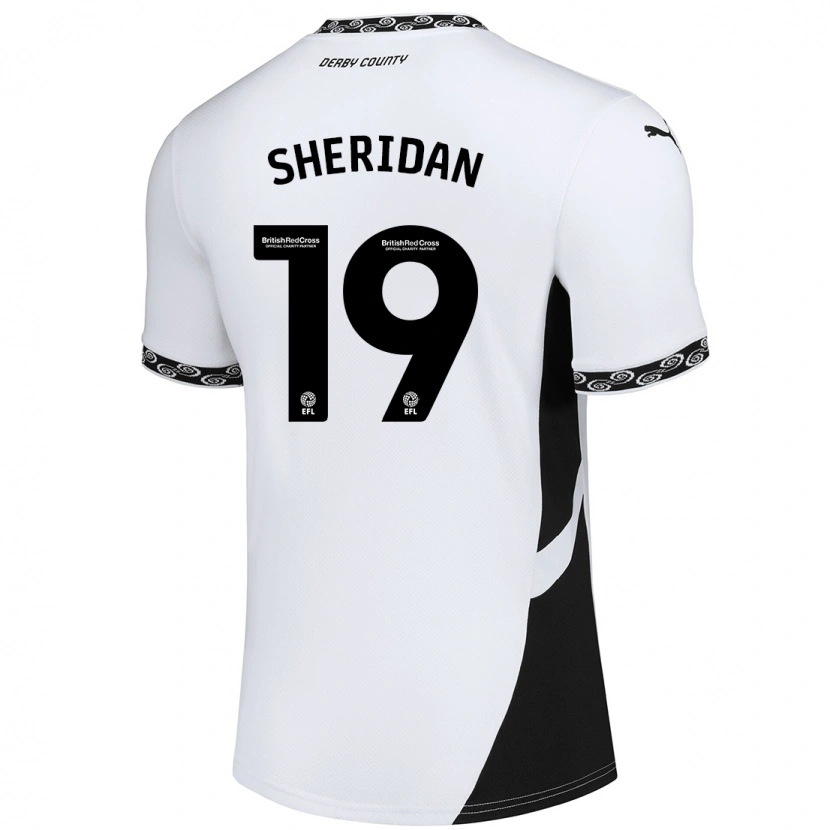 Danxen Herren Isabel Sheridan #19 Weiß Schwarz Heimtrikot Trikot 2024/25 T-Shirt Schweiz