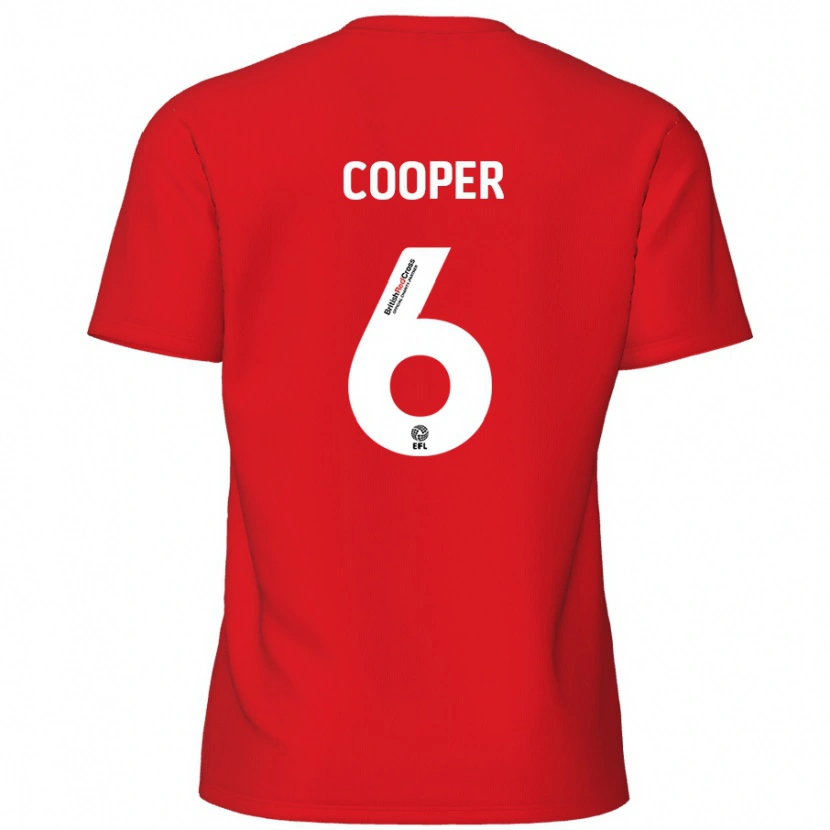 Danxen Herren Brandon Cooper #6 Rot Heimtrikot Trikot 2024/25 T-Shirt Schweiz
