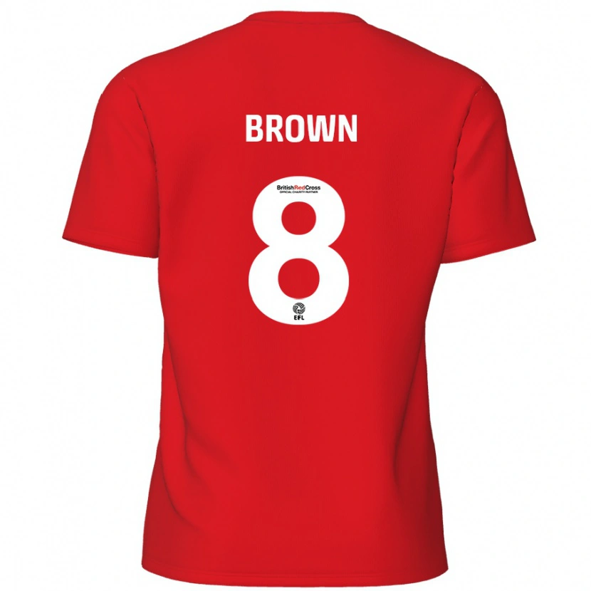 Danxen Herren Jordan Brown #8 Rot Heimtrikot Trikot 2024/25 T-Shirt Schweiz