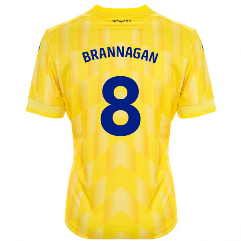 Danxen Herren Cameron Brannagan #8 Gelb Heimtrikot Trikot 2024/25 T-Shirt Schweiz